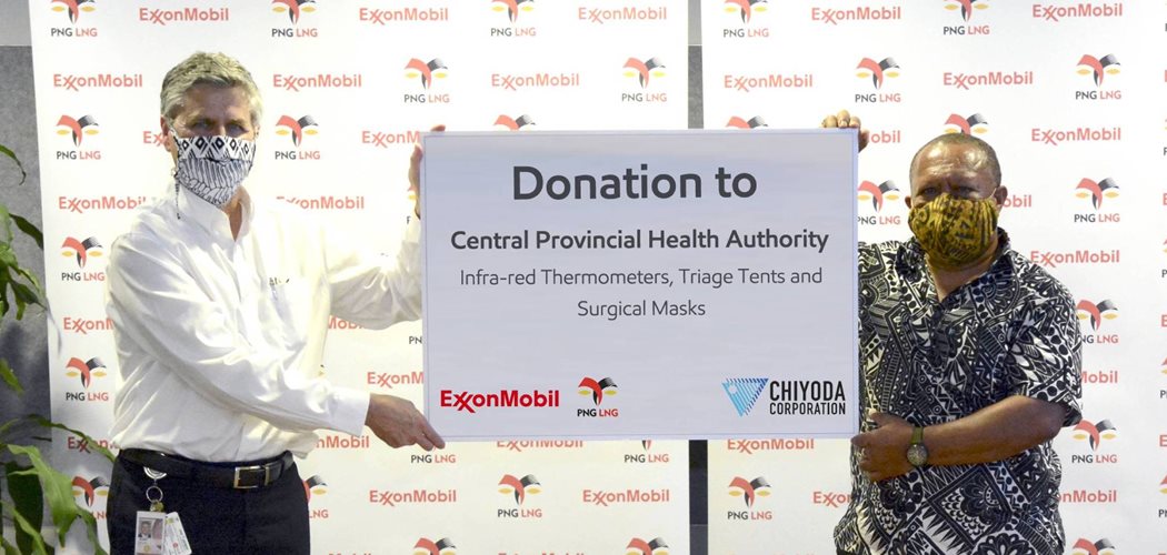 ExxonMobil PNG supports Central Provincial Health Authority preparedness