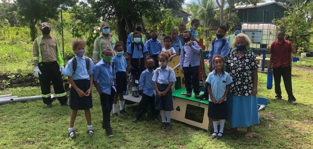 EMPNG donates playground equipment to Bogi Literacy School