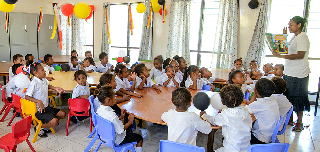 ExxonMobil PNG partners with WW Constructions to build a new double classroom for Maiari Salvation Army Preschool
